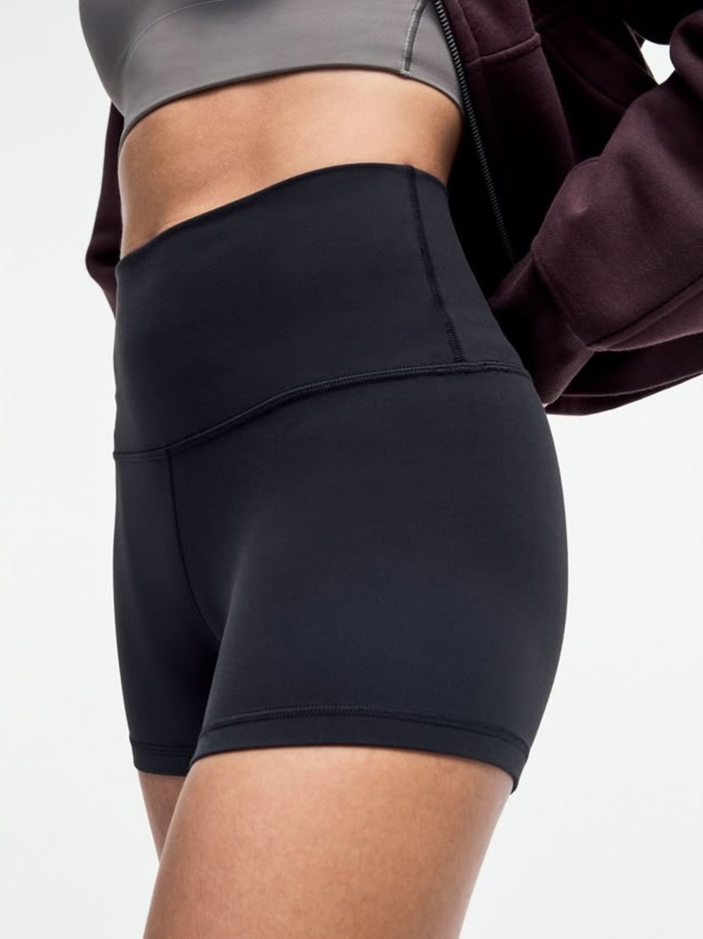 Lululemon High-Rise Align Black Shorts